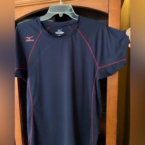 MIZUNO Drylite Navy Blue Jersey, Medium